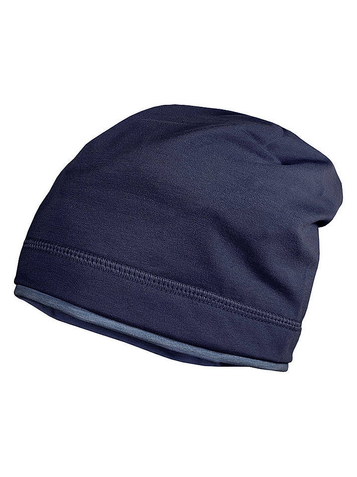 MaxiMo Beanie in Dunkelblau - 53 cm