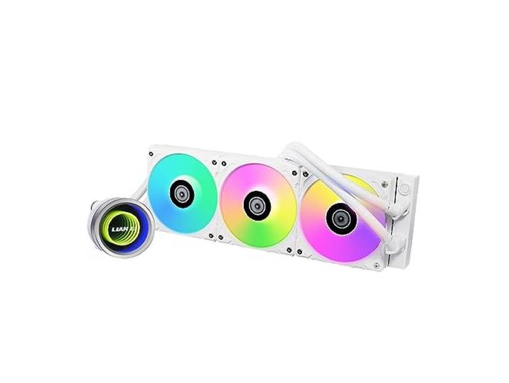 Lian Li Galahad II Trinity Computerbehuizing Alles-in-één vloeistofkoeler 12 cm Wit 1 stuk (s)