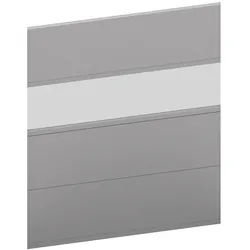 Biohort Sichtschutz zu DaVinci mit Acrylglas Gr. 1m silber-metallic B138925