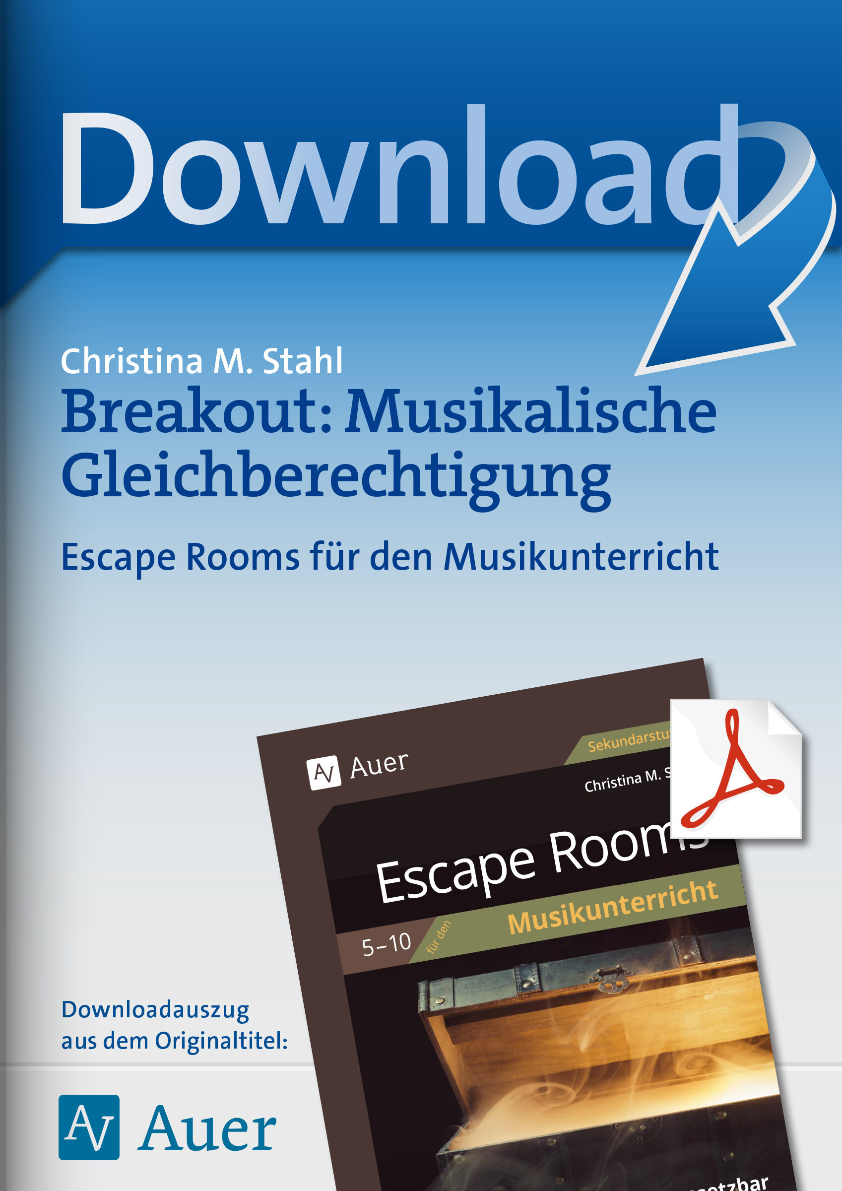 Auer Verlag Breakout: Musikalische Gleichberechtigung