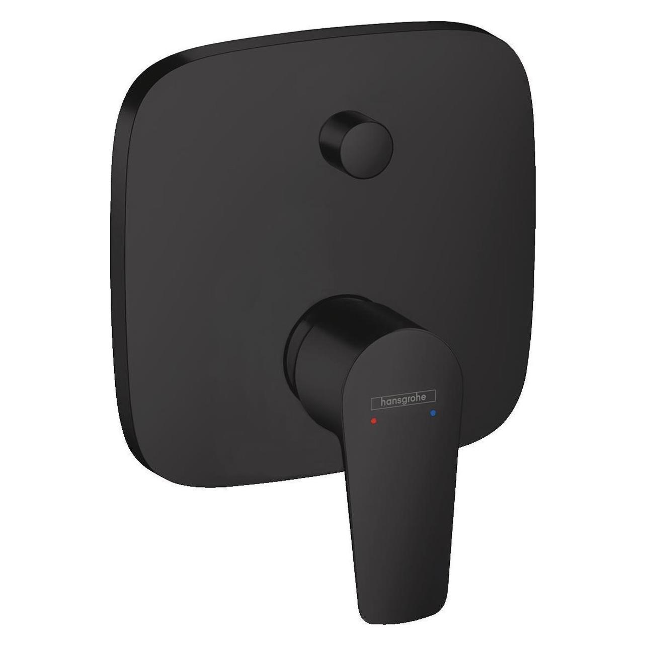 hansgrohe HG Fertigmontageset TALIS E für Unterputz Wannenmischer mattschwarz (71745670)
