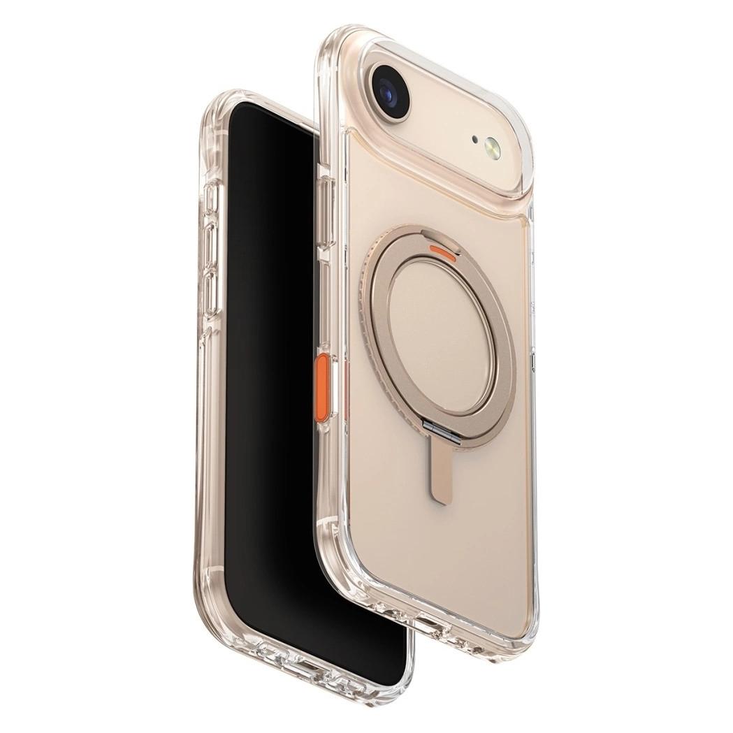 Uniq Swivix case for iPhone Air 360 Rotating Kickstand gold (Apple iPhone 17, Apple iPhone Air) (UNIQ-IP6.6(2025)-SWVTGLD)