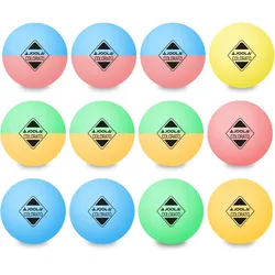 12er Pack JOOLA Colorato Tischtennisbälle