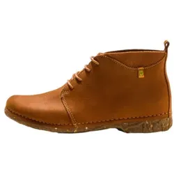 El Naturalista für Damen. 2N9741ND0005_023 Lederstiefeletten N974 Pleasant Brown (41), Braun, Wohnung, Schnürsenkel, Lässig