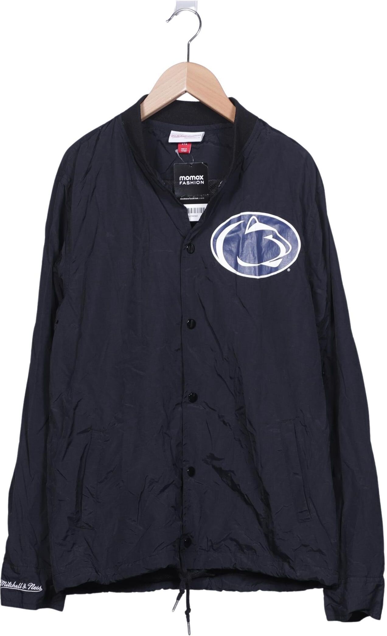 Mitchell Ness Herren Jacke, Marineblau, Gr. M, Synthetik - Second Hand