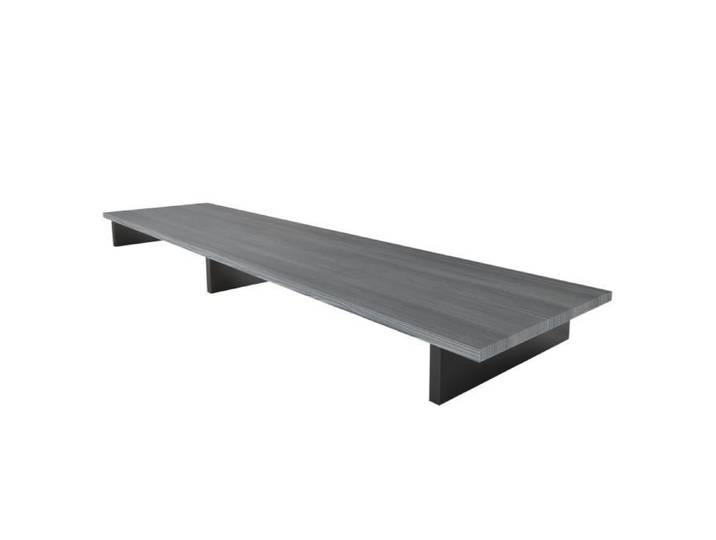 Vladon Plateau TV Game en Noir mat - Avola-Anthracite