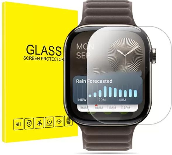 INF Displayschutzfolie für iWatch S7/S8/S9 (41mm) - 2 Stück, Hydrogel, Klar