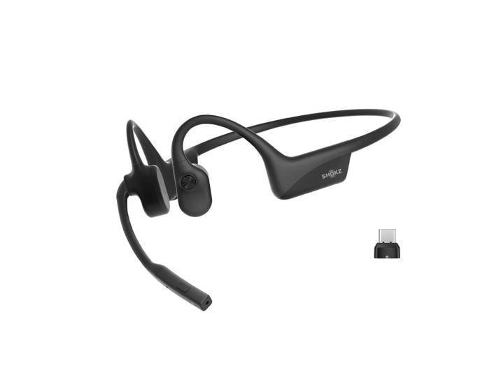 Shokz OpenComm2 UC Duo Casque sans fil Bluetooth + Dongle USB-C
