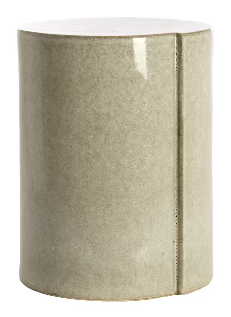 Light & Living Ronde Bijzettafel Chulilla Keramiek - Grijs - Ø33 cm