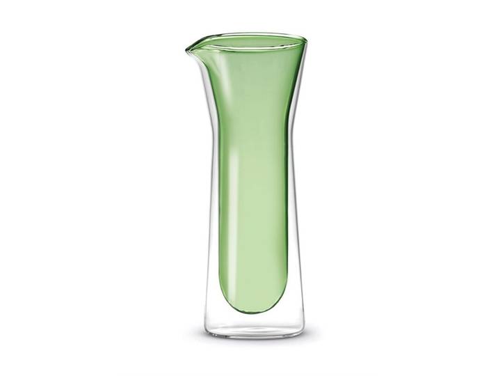 Easy Life Glaskaraffe doppelw. grün, 800ml - 234
