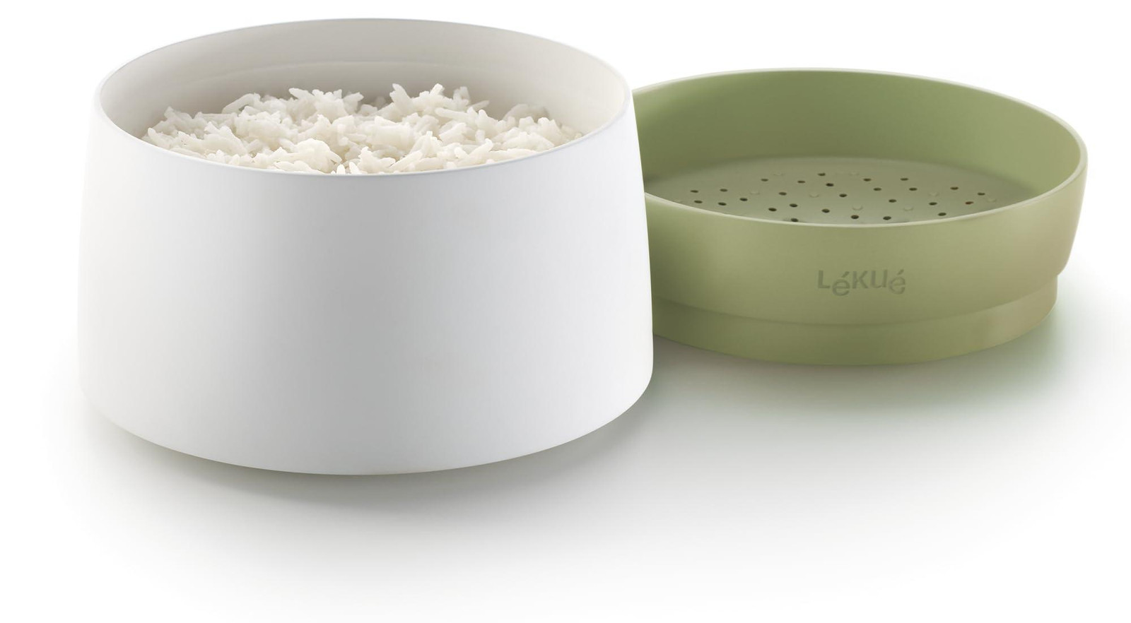 Dripio Magnetronrijstkoker voor quinoa en rijst, 4 porties, groen