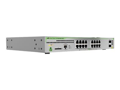 Allied Telesis CentreCOM AT-GS970M/18PS - Switch - L3 - verwaltet - 16 x 10/100/1000 (PoE+)