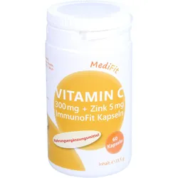 Vitamin C 300 mg + Zink 5 mg Immunofit Kapseln 60 ST