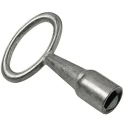 Amf Dornschlüssel SW8mm vernickelt m.Innen-4KT