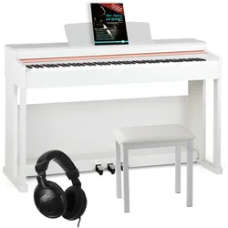 McGrey DP-19 WM E-Piano Weiß matt Set