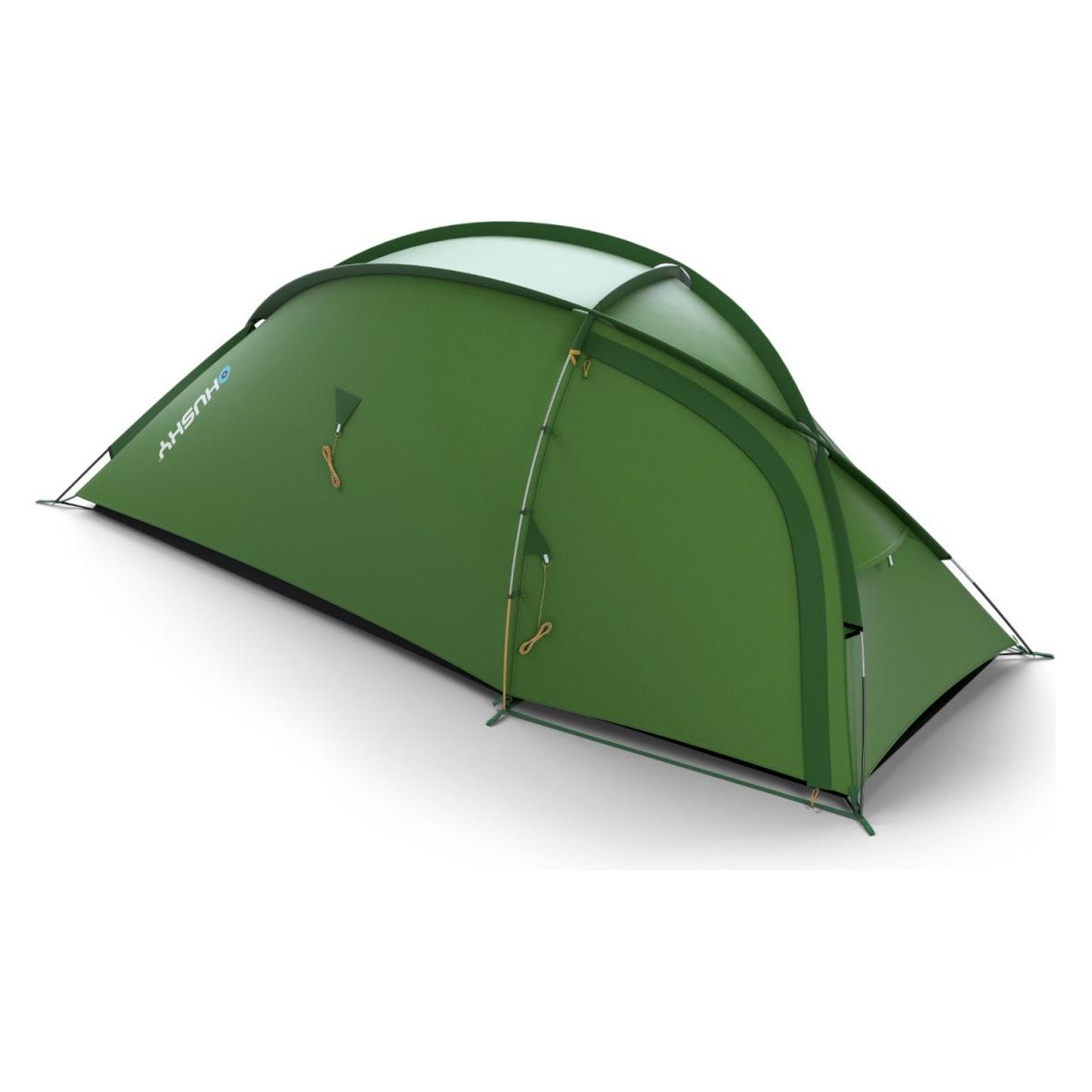 Husky Tent Bronder 2 - Groen - 2 Persoons (Tunnelzelt, 2.76 kg, 2 Personen) (HY-1H0-7878)