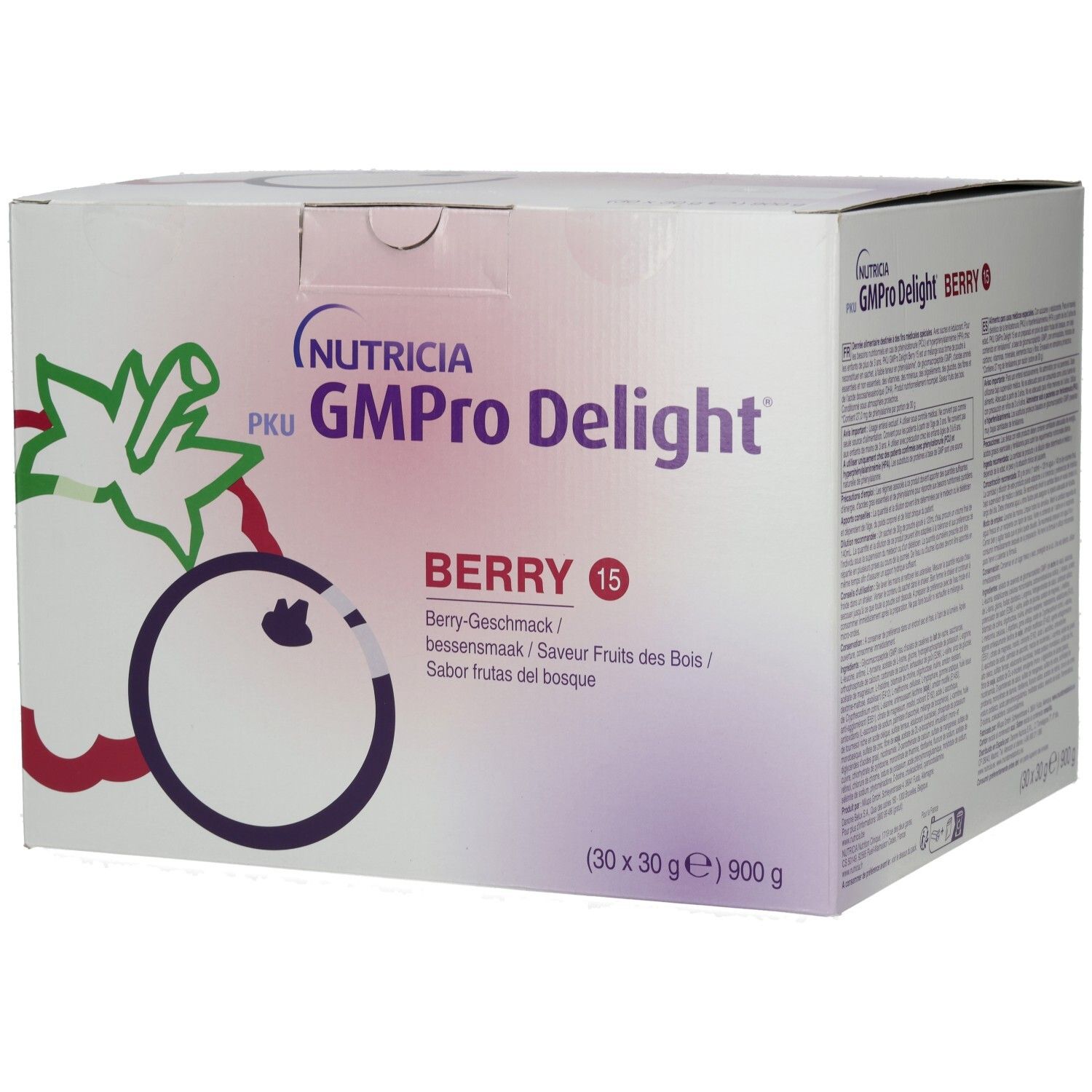 Nutricia PKU GMPro Delight 15 berry Pulver 30x30 g