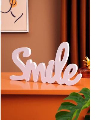 Uplifted Trends SMILE Letter Decoration Perfect For Holidays Anniversaries Weddings & Home Decor SMILE Letter Decoration Perfect For Holidays Anniversaries Weddings & Home Decor