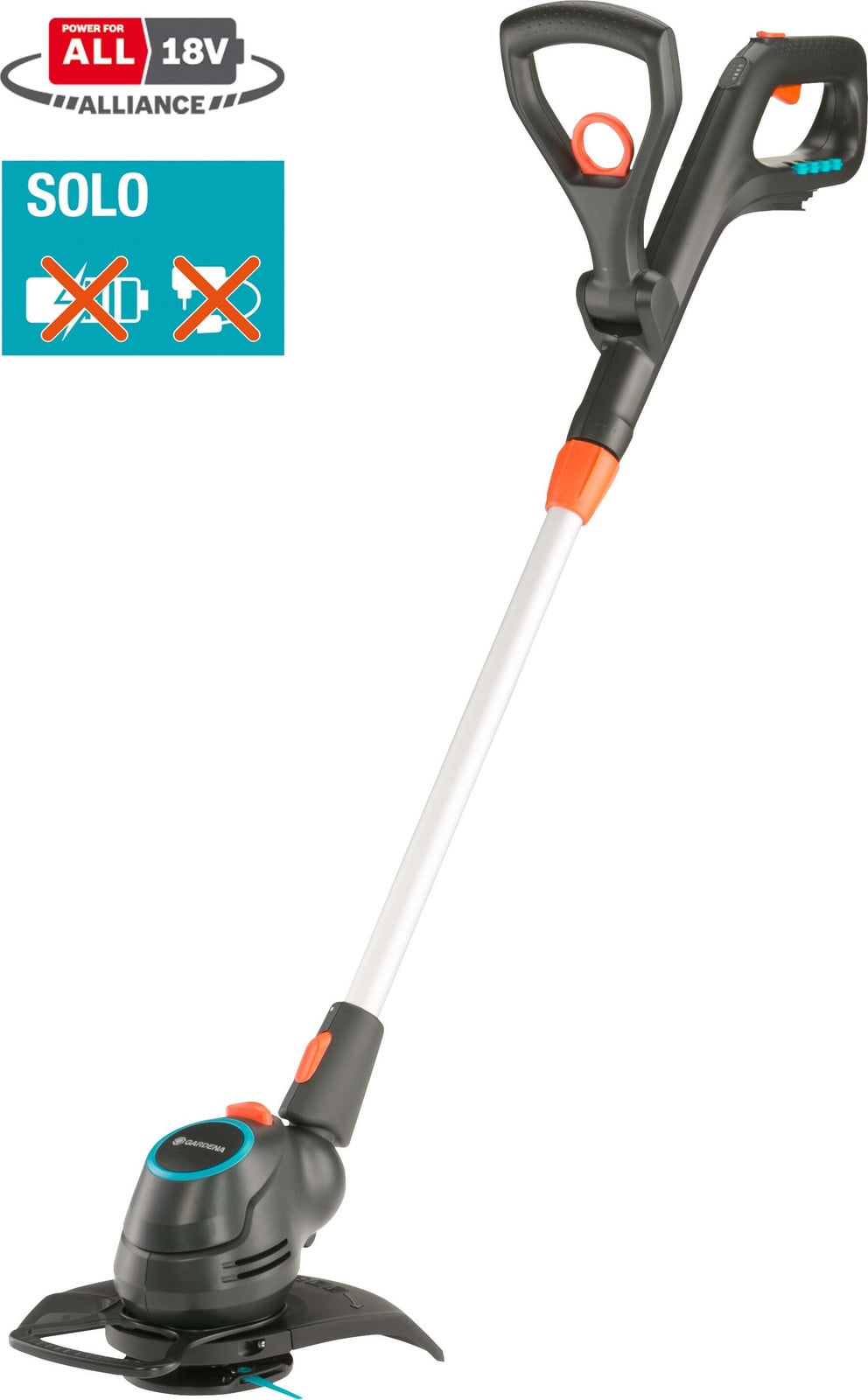 Gardena Accutrimmer Comfortcut 23/18V P4A Solo met oplaadbare accu