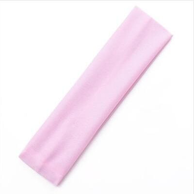 Modern Mode Marketplace Sweat Absorbing Elastic Hair Bands Yoga & Running Headband For Men & Women pink