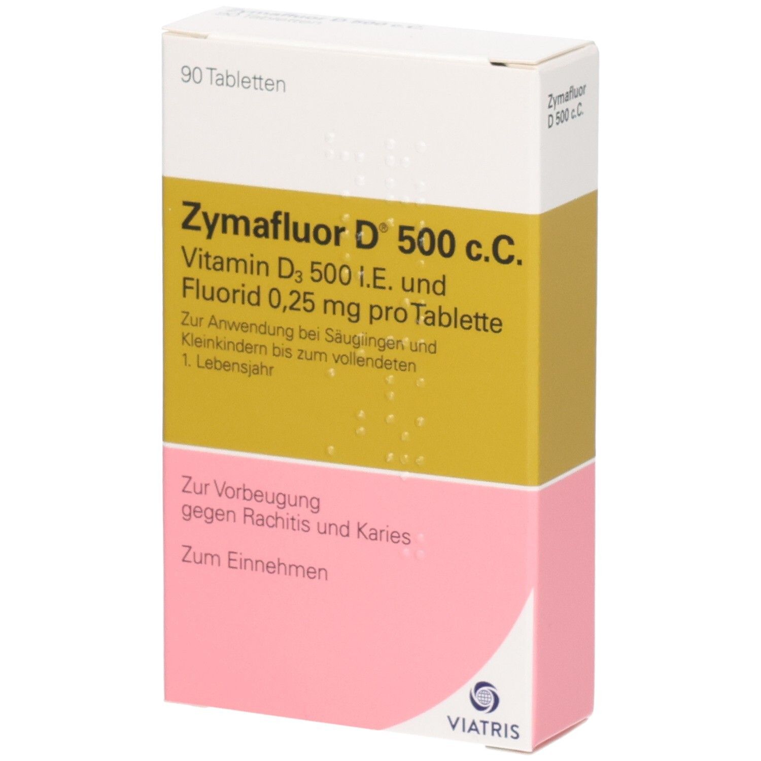 Zymafluor D 500 C Tabletten 90 St