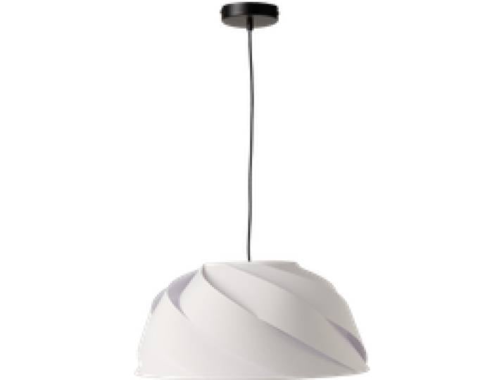Suspension tissu torsadée blanc Samantha