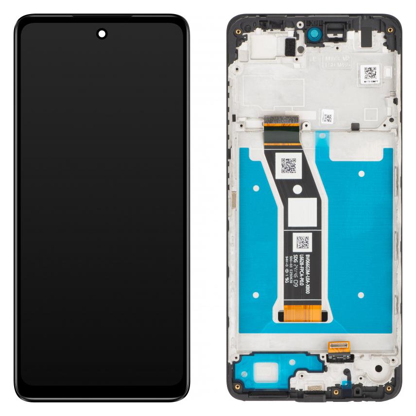 Motorola Display Unit für Moto E14, Schwarz (Display, Motorola Moto E14) (58016594)