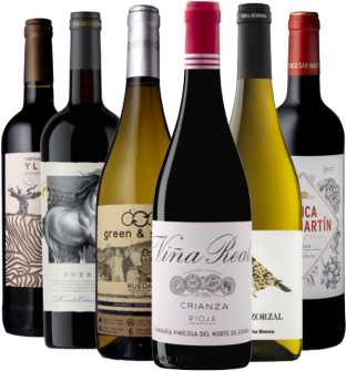 Vinatis Weinpaket - Bestseller Spanien - 6 Fl. - 4.5L