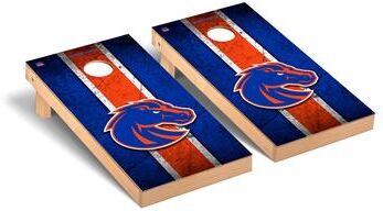 Skip's Garage Boise State Broncos Vintage Cornhole Board Set