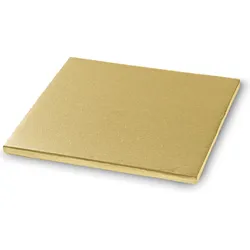 Silikomart Tortenunterlage 35 x 35 cm goldfarben