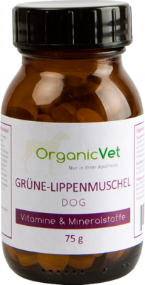 organicVet GmbH GRÜNE LIPPENMUSCHEL Tabletten f.Hunde 75 g 05741907