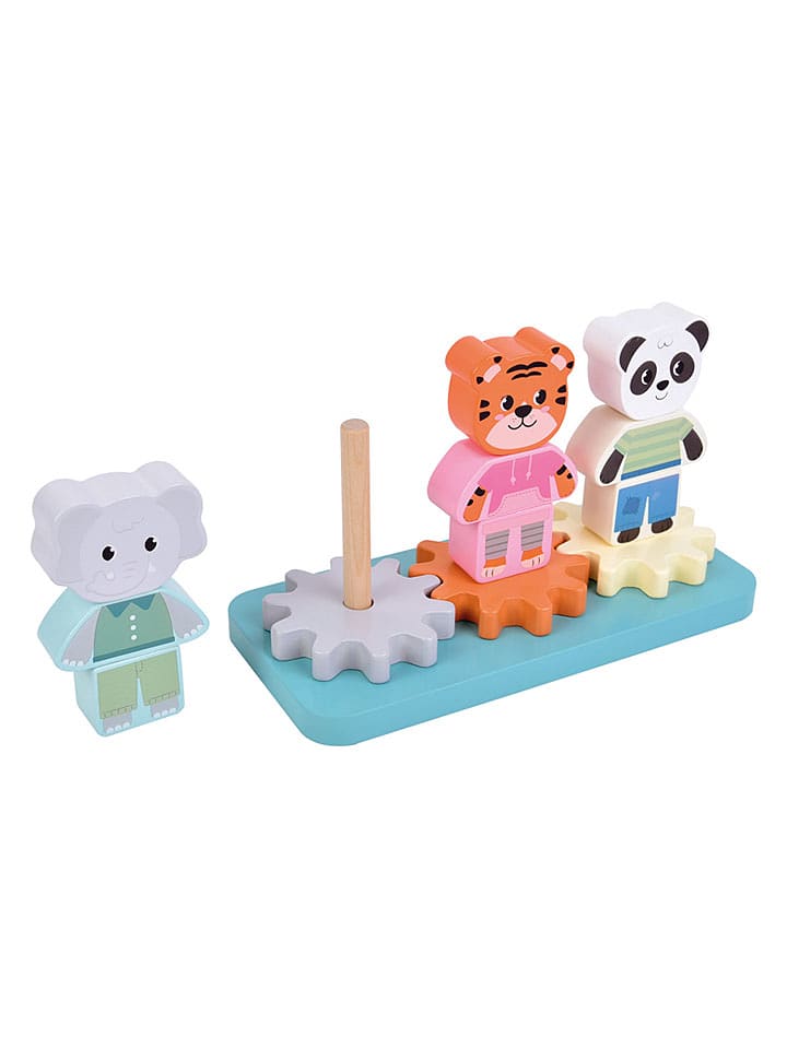 small foot Stapelspiel "Jungle Friends" - ab 12 Monaten - onesize
