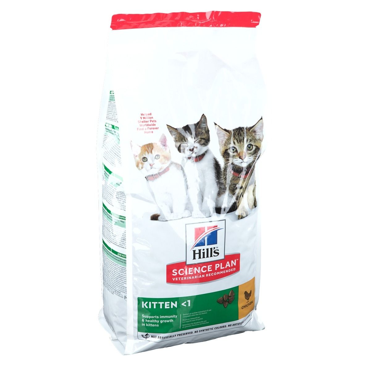 Hill's Science Plan Feline Kitten met Kip 3kg 3 kg Pellets