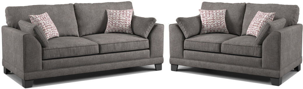 Latitude Run Rahil 2 - Piece Living Room Set Charcoal 2