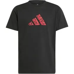 ADIDAS Kinder Shirt Future Icons Graphic Kids, Größe 152 in Schwarz Schwarz