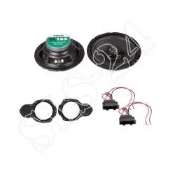 Calearo Diesis EL165 100 Watt Lautsprecher Komplettset VW Passat 3C B6 B7 CC