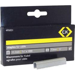C.K 495021 Tackerklammern 1 St. Abmessungen (L x B) 10 mm x 7.5 mm