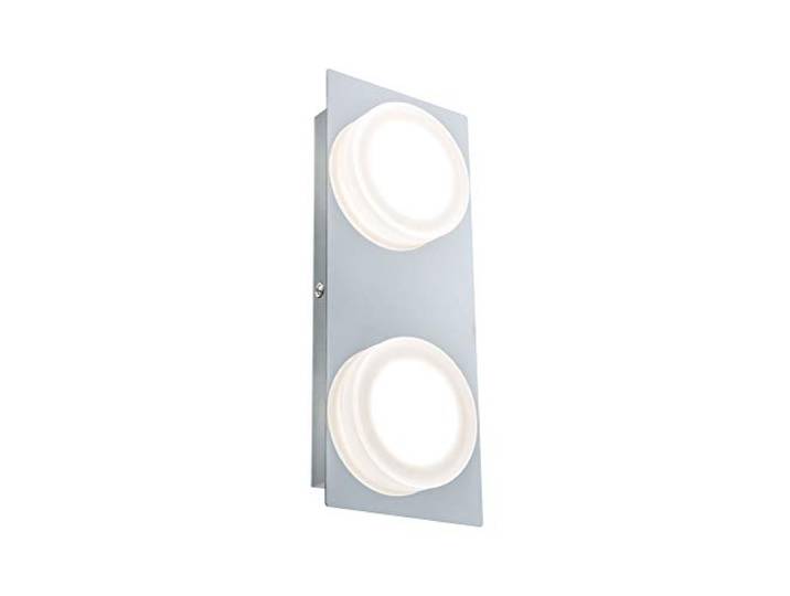 Paulmann 70883 plafonnier LED Doradus carré incl. 2x4\,7W éclairage de plafond Chrome éclairage de salon Métal\, plastique éclairage de couloir 3000K