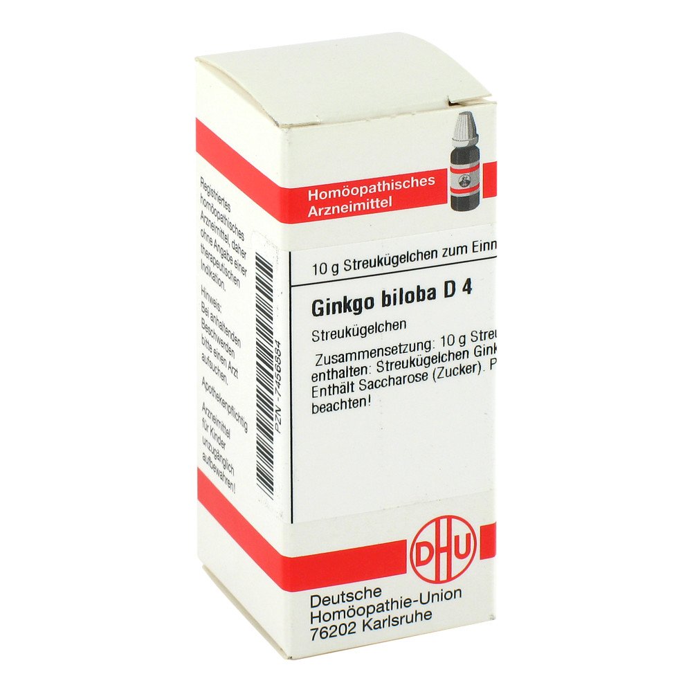 DHU-Arzneimittel GmbH & Co. KG Ginkgo Biloba D4 Globuli 07456884