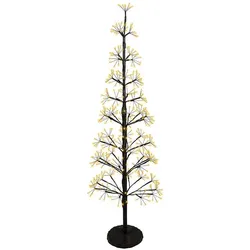 Lumineo, LED Weihnachtsdeko, 1.2 m micro led tree with steady and flashing function for outdoor use