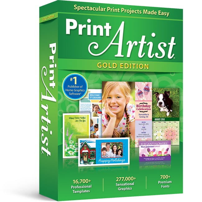 Avanquest Print Artist 25 Gold, English 400024995731