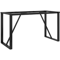 vidaXL Esstisch-Gestell in O-Form 140x60x73 cm Stahl