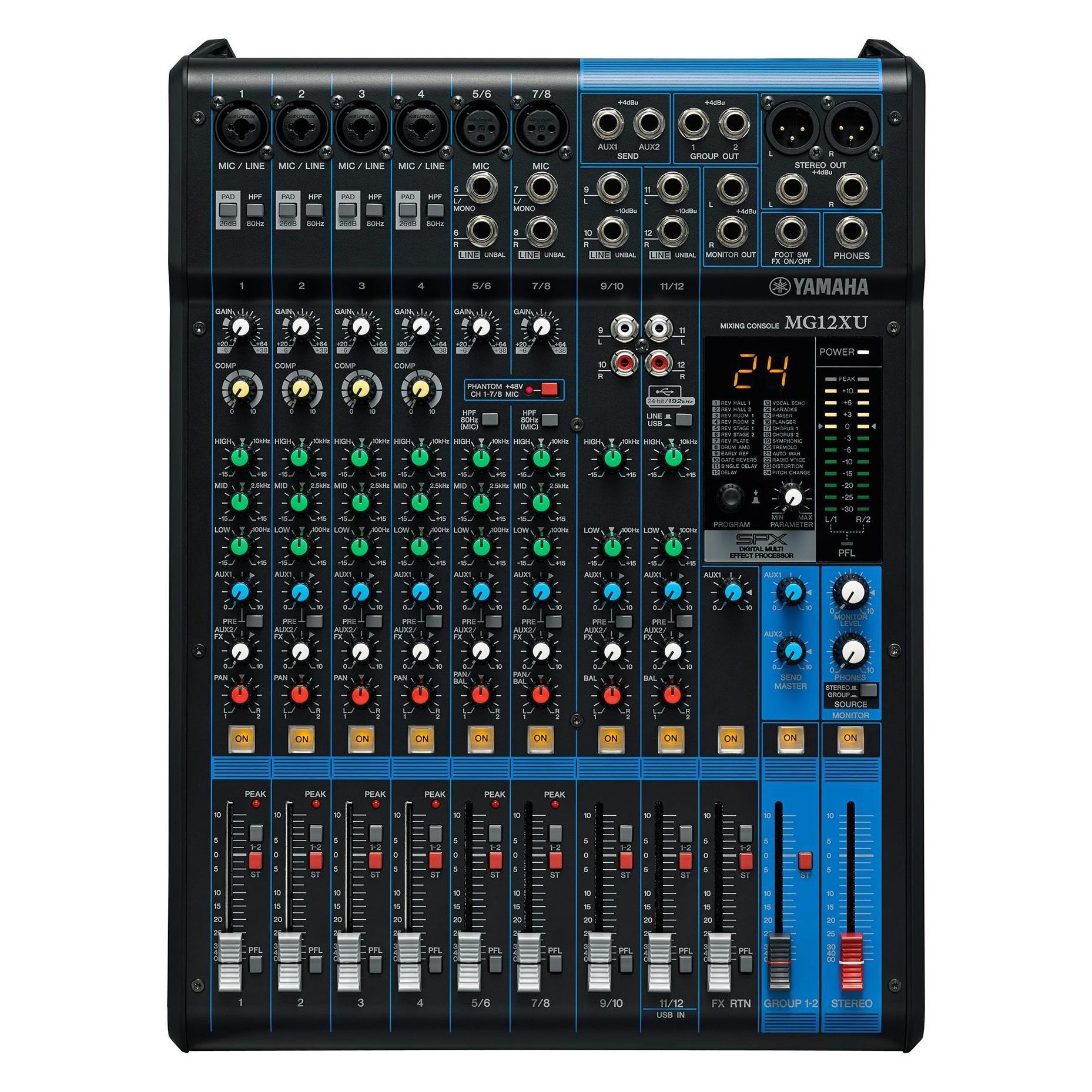 Yamaha Mg12xu (Studio- und Livemixer) (CMG12XUYEM)