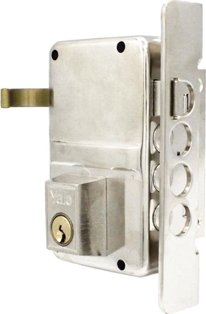 Cerradura Yale De Alta Seguridad Plateado Talla Única Unisex