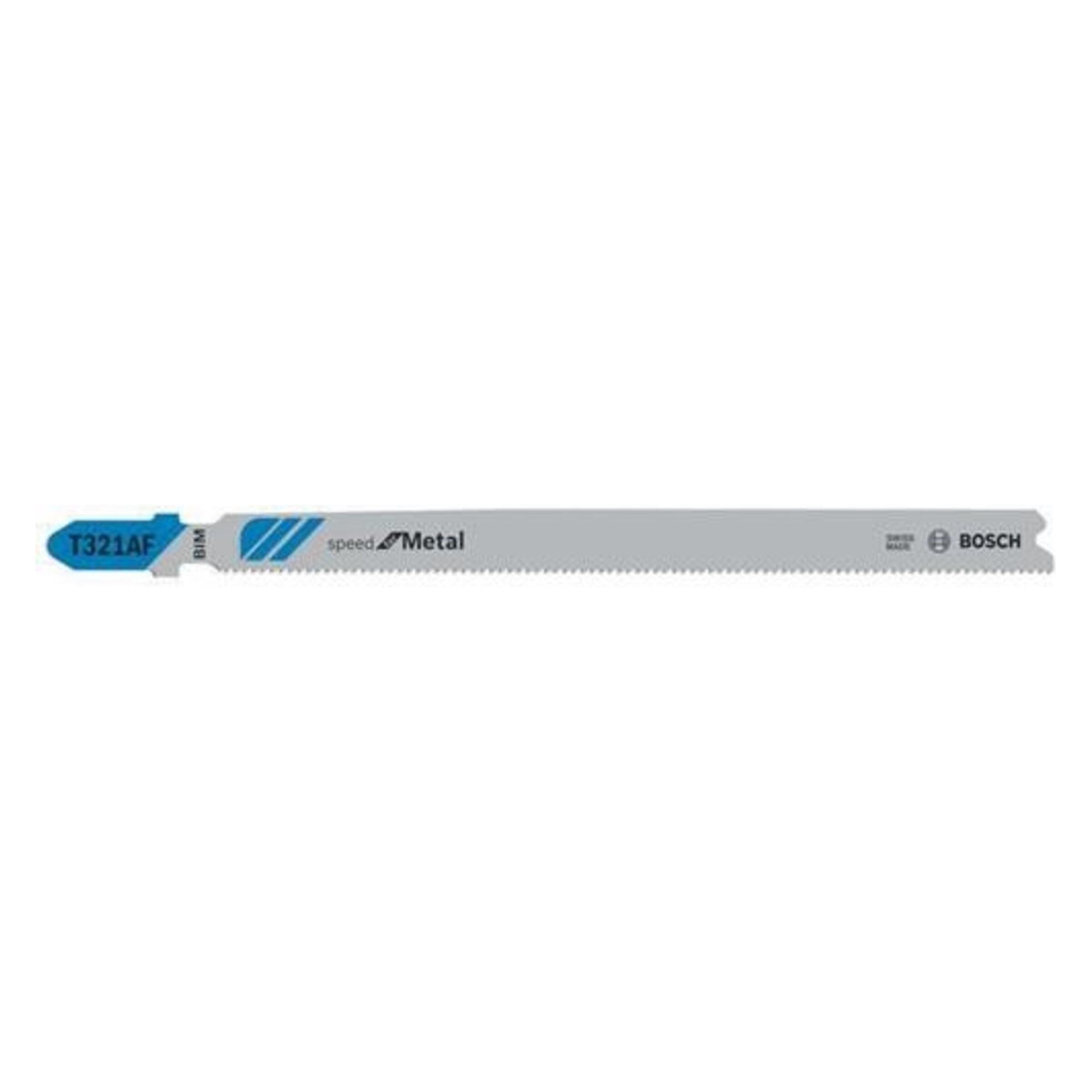 Bosch Professional Zubehör PRO Metal Pipes and Profiles T321AF Stichsägeblatt, 132 mm, 5-tlg. (2608636705)