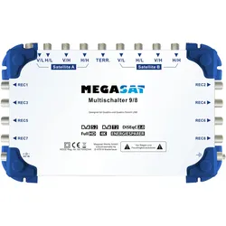 Megasat Multiswitch 9/8 (Multischalter), SAT Zubehör