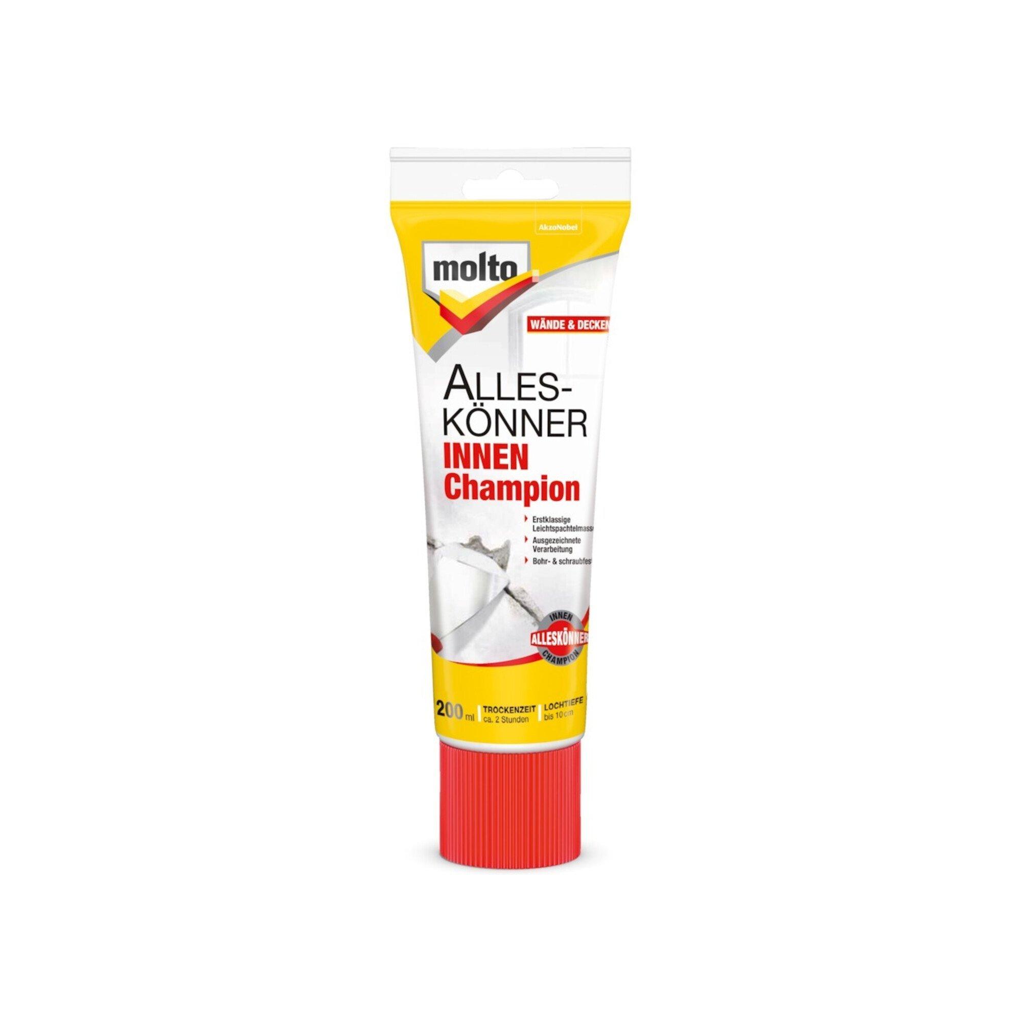molto Alleskönner INNEN Champion Premium-Leichtspachtelmasse 200 ml (5485592)