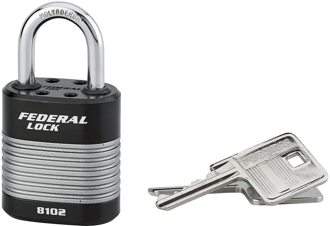 Thirard Candado Acero Federal Lock 44 mm. Negro / Acero