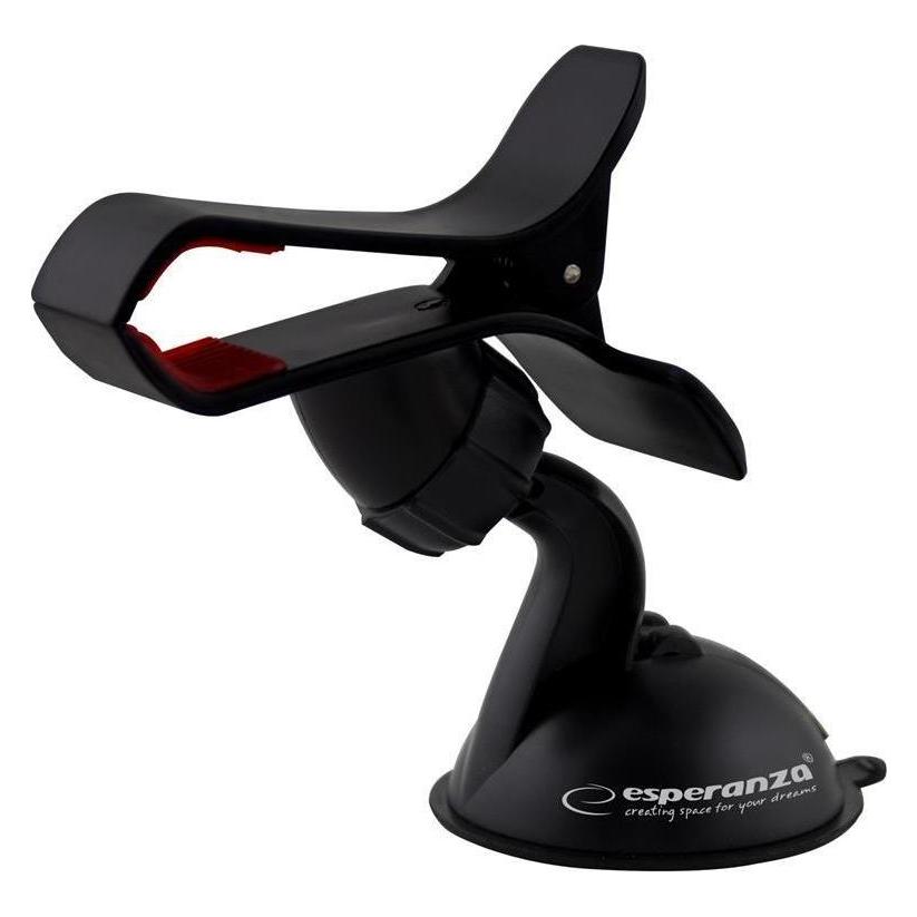 Esperanza EMH103, Mobile phone/Smartphone, Passive holder, Car, Black (EMH103)