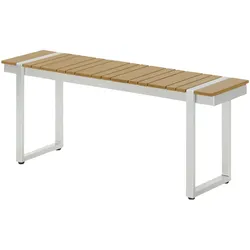 Bank  New York ¦ holzfarben ¦ Maße (cm): B: 125 H: 42 T: 34.0